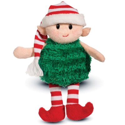 Andro Puff Elf 8 inch - Holiday Stuffed Animal by Douglas Cuddle Toys (692)   